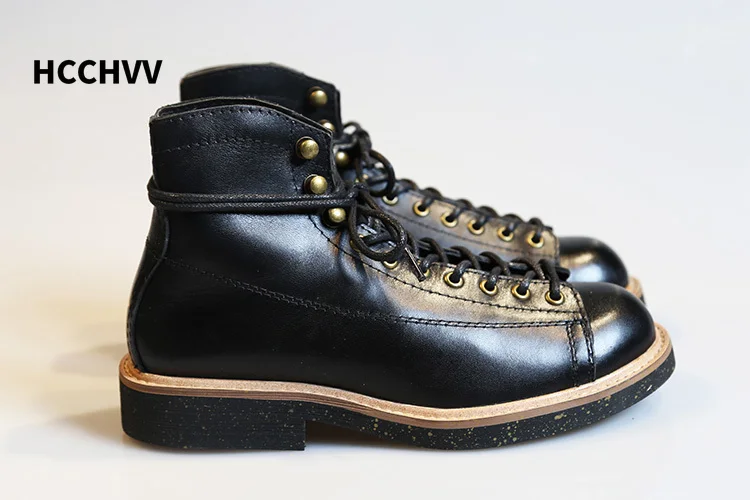 Women'S Shoes Chelsea - ผู้ชายรอบหัวรถจักรทํางานรองเท้าหนังบุรุษผู้หญิงเชลซีสั้นรองเท้าหนังแบนยืดรองเท้า Retro