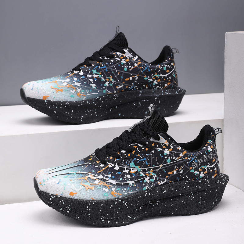 Women'S Shoes Hey Dude - รองเท้าวิ่งมาราธอนสำหรับผู้ชาย รองเท้ากีฬาคาร์บอนบอร์ด ระบายอากาศได้ดี น้ำหนักเบา ผู้หญิงใส่สบาย รองเท้ากีฬาป้องกันการลื่นไถล
