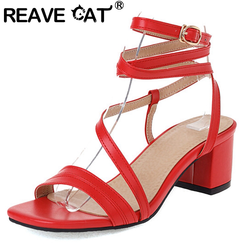 Women'S Shoes Big Feet - Reave รองเท้าแตะหญิง2022แมวร้องเท้าส้นสูง, สายรัดข้อเท้าแฟชั่นขนาดใหญ่30-52สีดำสีขาวทุกวัน S3533ฤดูร้อน