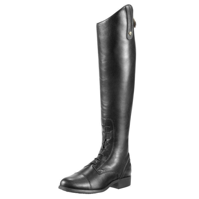 High Knee Heel Boots - รองเท้าบูทผู้หญิงสูงถึงเข่า กันลื่น ทนทานต่อการสึกหรอ รองเท้าบูทขี่ม้า หนังแท้ หัวเหลี่ยม