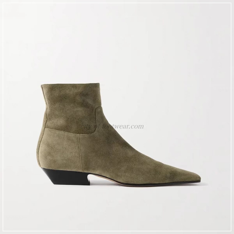 Women'S Shoes Big Feet - รองเท้าบูทหุ้มข้อหนังกลับส้นเตี้ยสำหรับผู้หญิง สีทอง/ดำ/น้ำตาล รุ่นใหม่สำหรับฤดูหนาว สไตล์ลำลอง ดีไซน์หรูหรา ไซส์ใหญ่
