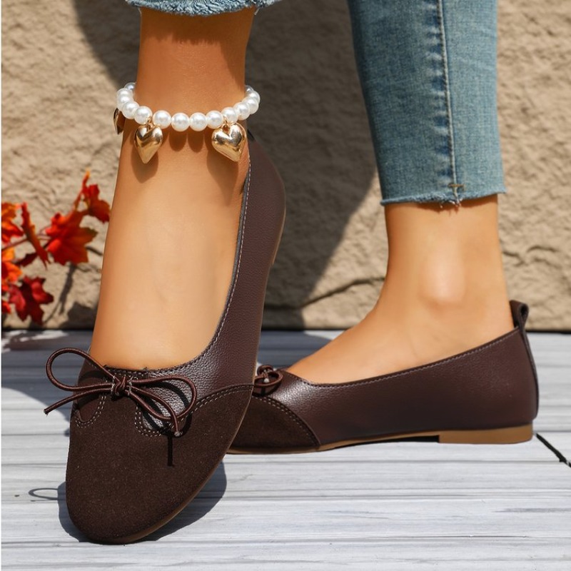 รองเท้าส้นแบนแบบสวมสำหรับผู้หญ - Women'S Shoes For Work บทวิจารณ์และราคา