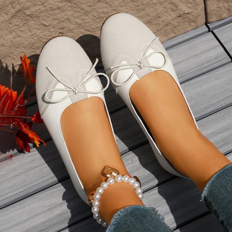 รองเท้าส้นแบนแบบสวมสำหรับผู้หญ - Women'S Shoes For Work บทวิจารณ์และราคา