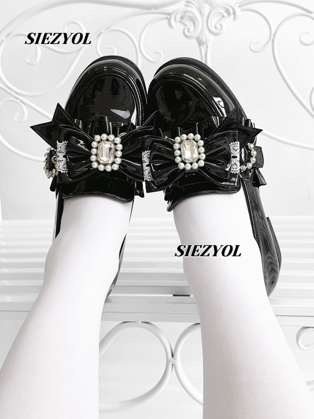 รองเท้าหนังสไตล์ญี่ปุ่นแบบดั้ง - Mary Jane Shoes บทวิจารณ์และราคา