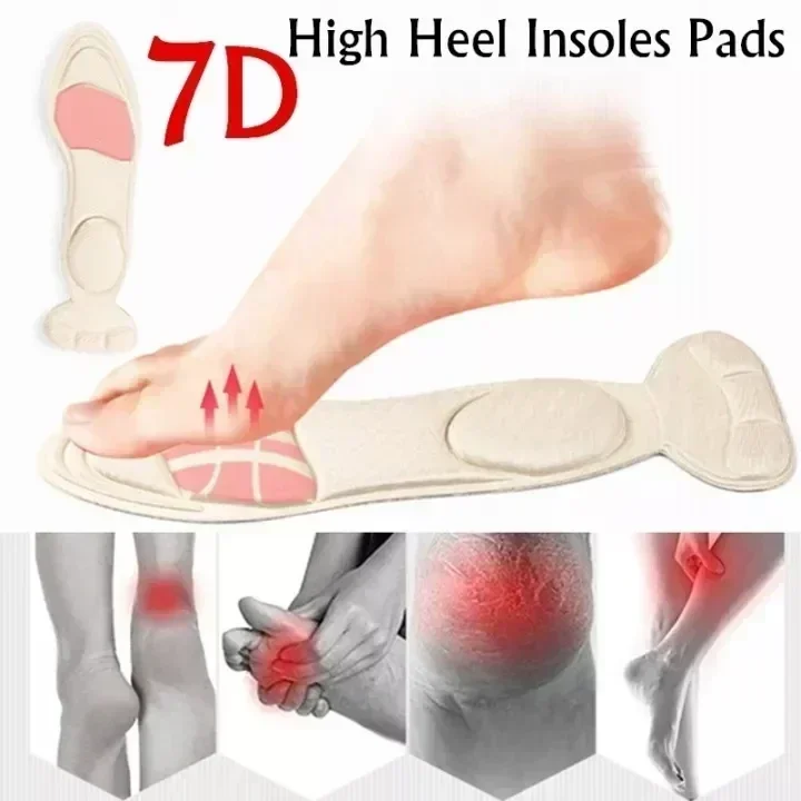 แผ่นรองรองเท้าเมมโมรี่โฟม 7D แ - Women'S Shoes High Arch Support บทวิจารณ์และราคา