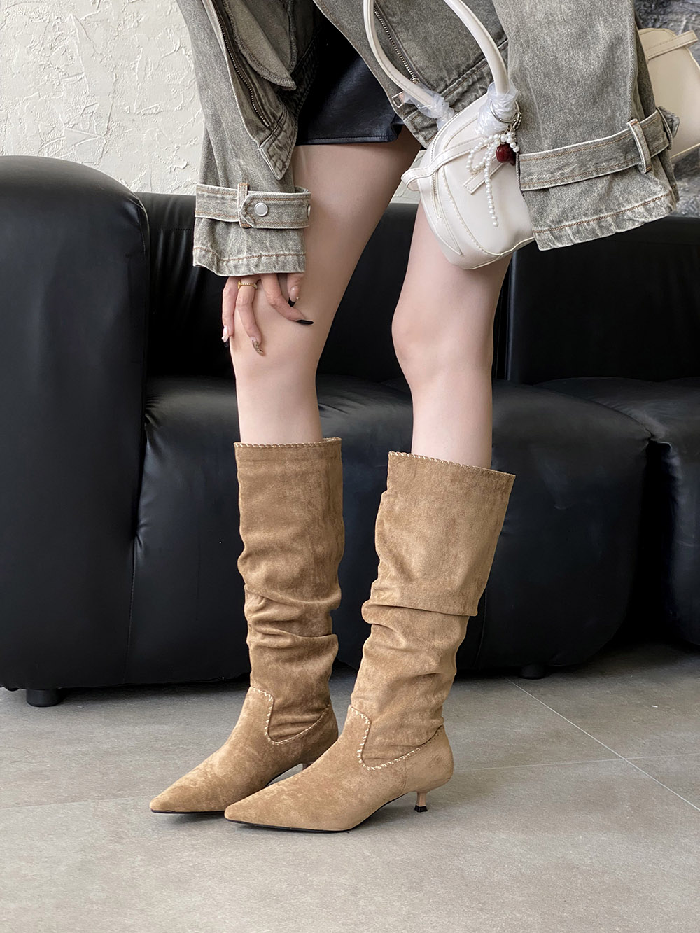 รองเท้าบูทผู้หญิงแบบหุ้มข้อ ปล - Women'S Shoes Chelsea บทวิจารณ์และราคา