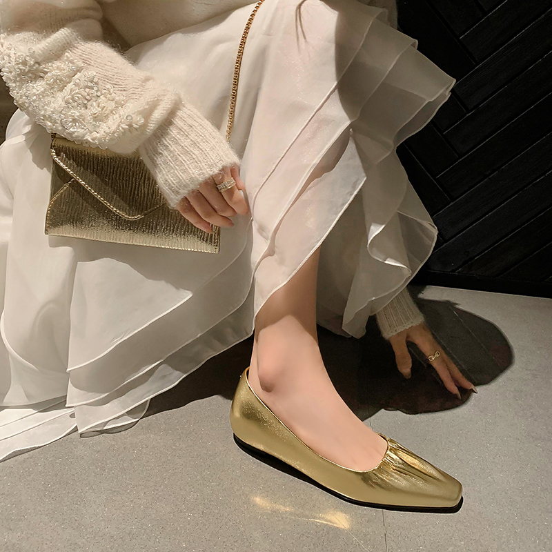 รองเท้าทำงานสตรีแบบสวม ส้นเตี้ - Women'S Shoes For Work บทวิจารณ์และราคา