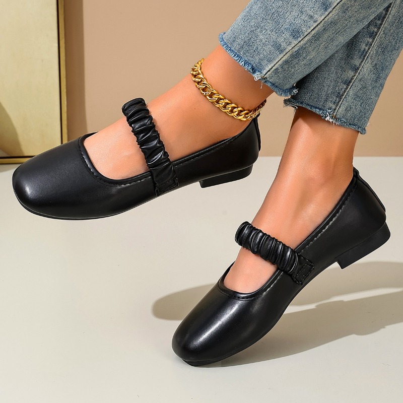 รองเท้าแฟชั่นผู้หญิงแบบสแครนชี - Mary Jane Shoes บทวิจารณ์และราคา