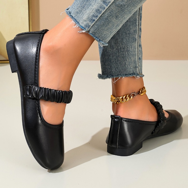รองเท้าแฟชั่นผู้หญิงแบบสแครนชี - Mary Jane Shoes บทวิจารณ์และราคา