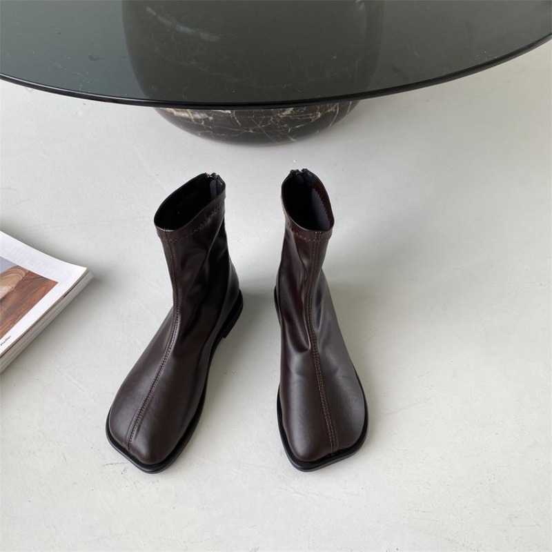 รองเท้าบูทแฟชั่นผู้หญิงหนังแท้ - Women'S Shoes Chelsea บทวิจารณ์และราคา