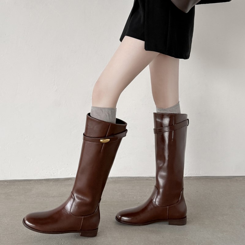 รองเท้าบูทหนังแท้ทรงสูงถึงเข่า - Women'S Shoes Naturalizer บทวิจารณ์และราคา