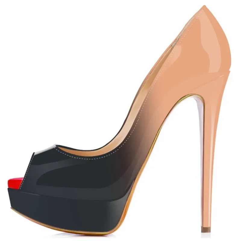 รองเท้าส้นสูงสตรีแบบส้นเข็ม 14 - Patent Leather Pump บทวิจารณ์และราคา