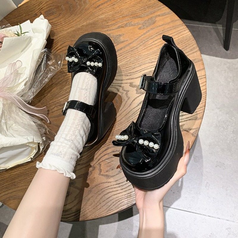 รองเท้าโลลิต้าสีดำ ปี 2026 รอง - Mary Jane Shoes บทวิจารณ์และราคา