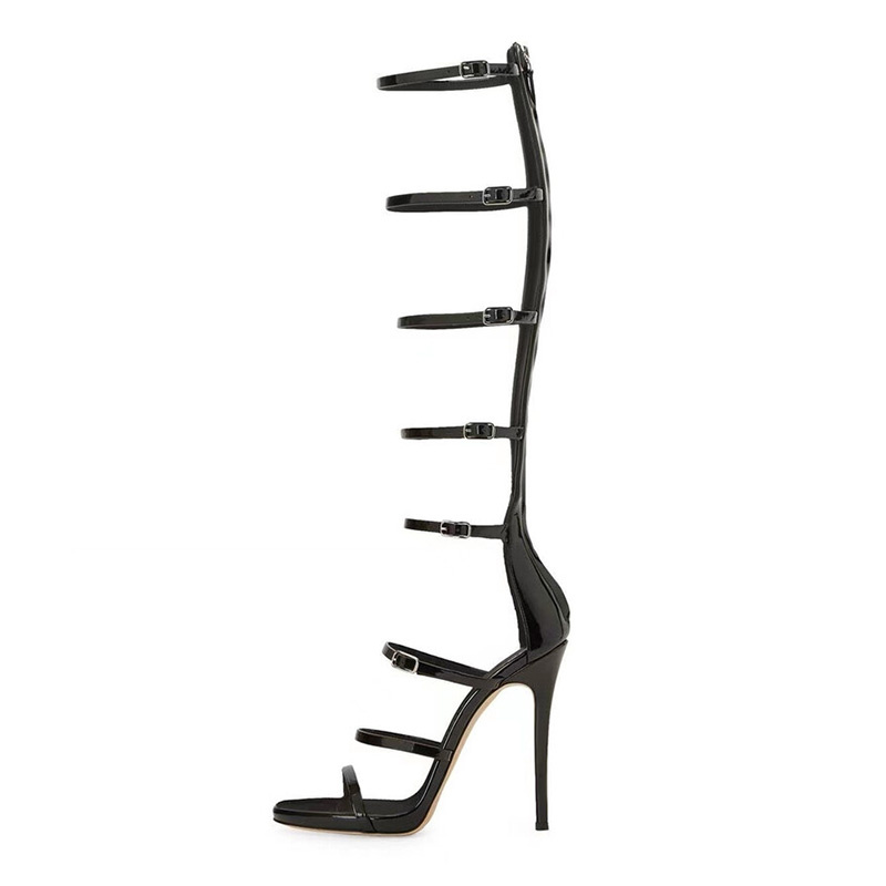 รองเท้าบูทผู้หญิงสำหรับฤดูร้อน - High Knee Heel Boots บทวิจารณ์และราคา