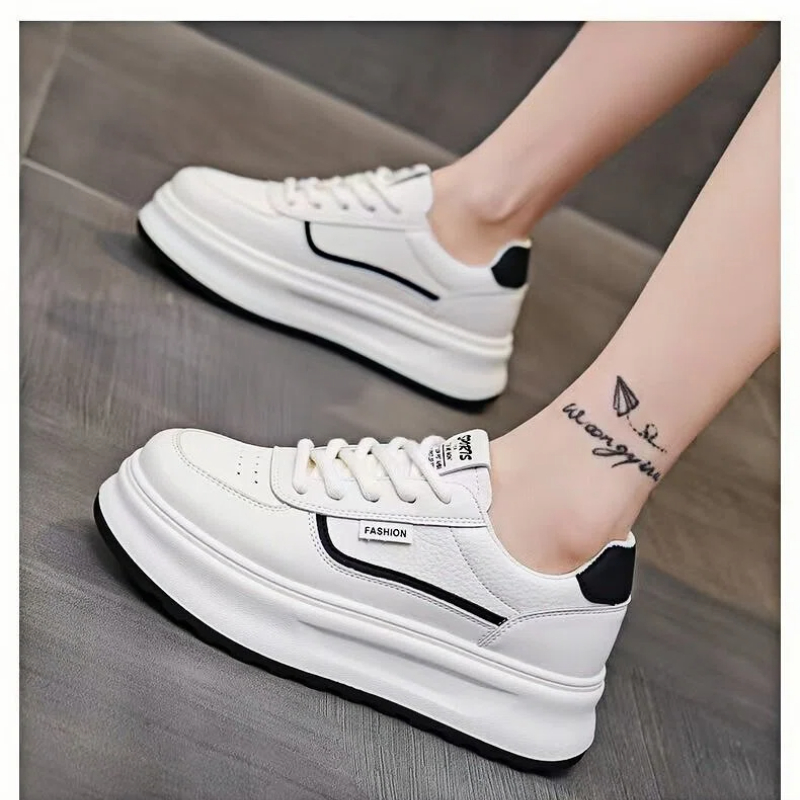 รองเท้าผ้าใบสีขาวพื้นหนาสำหรับ - Women'S Shoes Hey Dude บทวิจารณ์และราคา