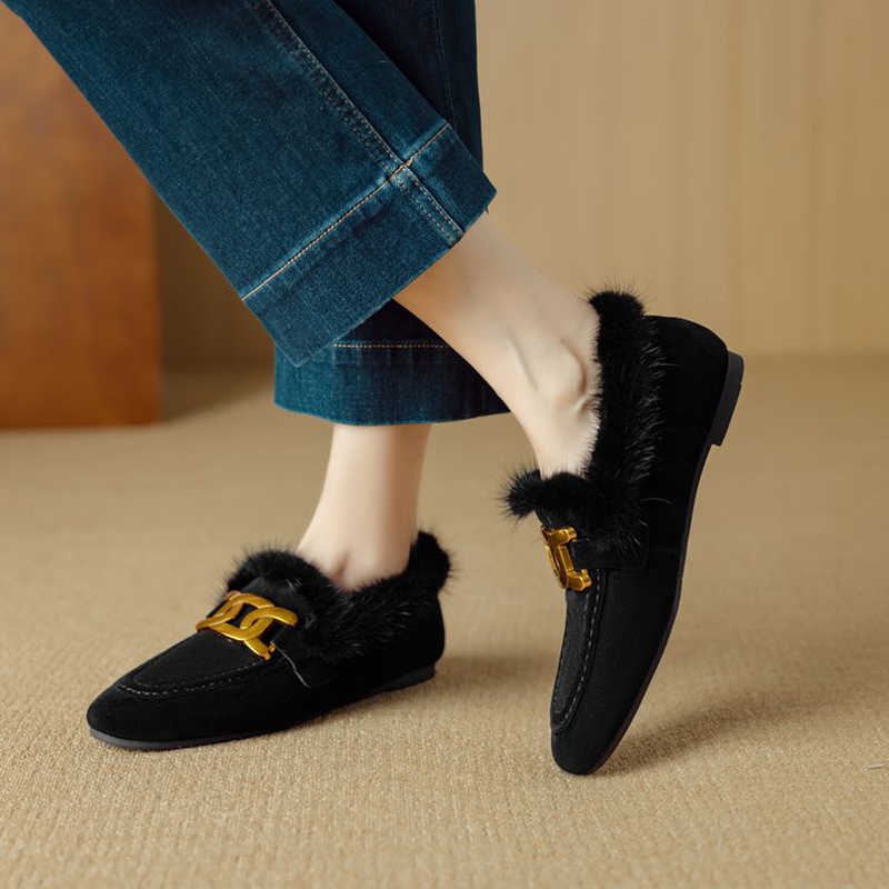 ฤดูหนาวใหม่ผู้หญิงปั๊มแกะหนังน - Women Shoes For Winter บทวิจารณ์และราคา