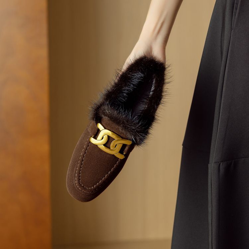 ฤดูหนาวใหม่ผู้หญิงปั๊มแกะหนังน - Women Shoes For Winter บทวิจารณ์และราคา
