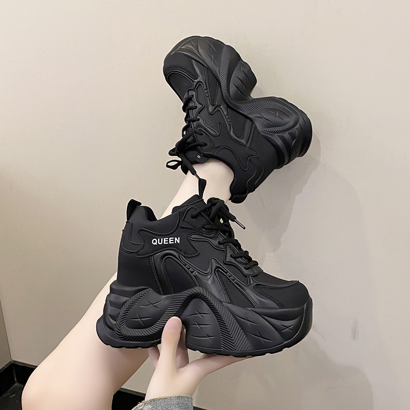 รองเท้าผ้าใบพื้นหนาสำหรับฤดูใบ - Women'S Shoes Com บทวิจารณ์และราคา