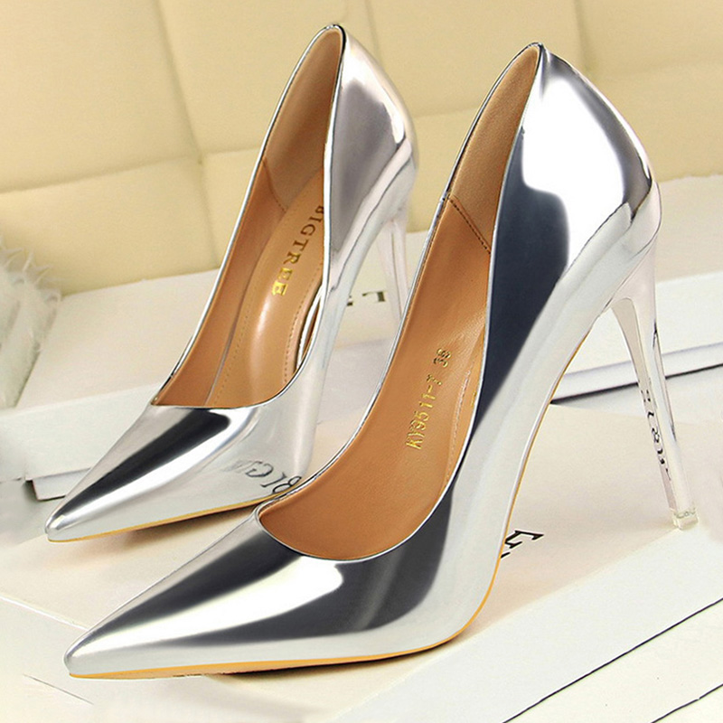 BIGTREE รองเท้าผู้หญิงปั๊มสิทธ - Women'S Shoes Big Feet บทวิจารณ์และราคา