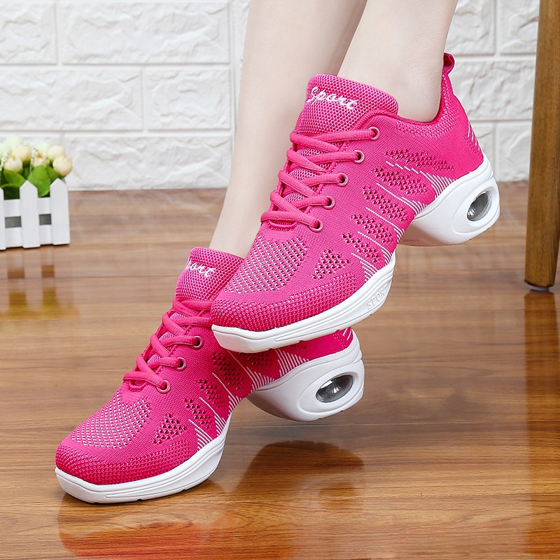 รองเท้าเต้นรำตาข่ายระบายอากาศส - Women'S Zumba Shoes บทวิจารณ์และราคา