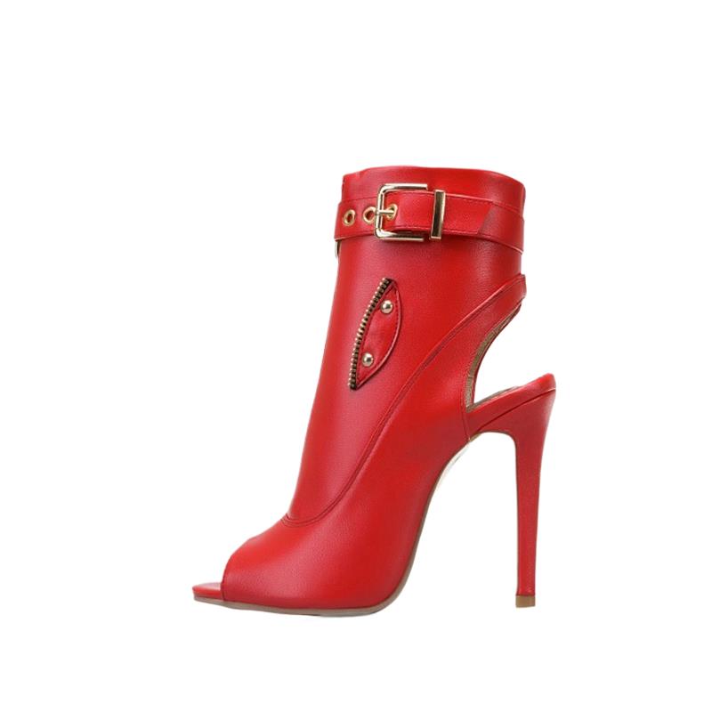 รองเท้าส้นสูงแบบเปิดนิ้วเท้าสำ - Women'S Shoes Big Feet บทวิจารณ์และราคา