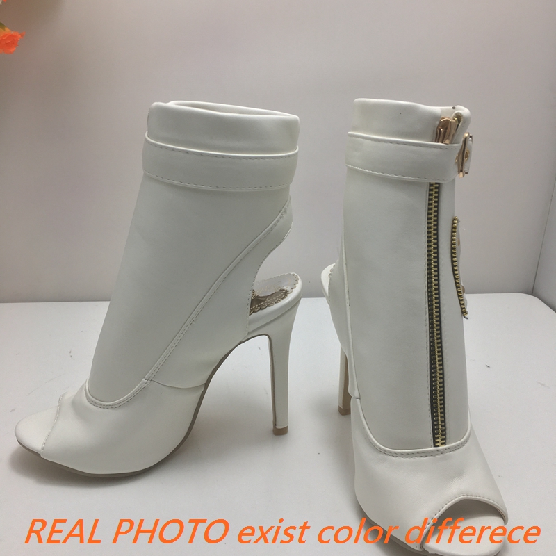 รองเท้าส้นสูงแบบเปิดนิ้วเท้าสำ - Women'S Shoes Big Feet บทวิจารณ์และราคา