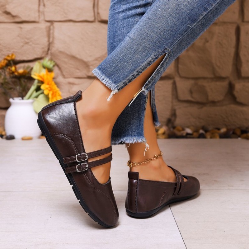 รองเท้าส้นแบนสำหรับผู้หญิง สีพ - Women'S Shoes Clogs บทวิจารณ์และราคา