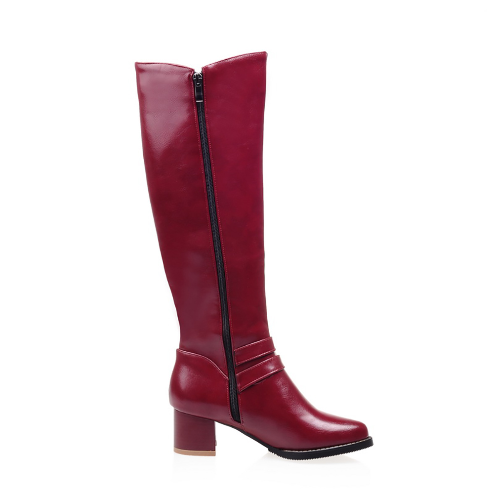 แฟชั่นใหม่เอี่ยมรองเท้าบู๊ตสูง - Women'S Shoes Big Feet บทวิจารณ์และราคา