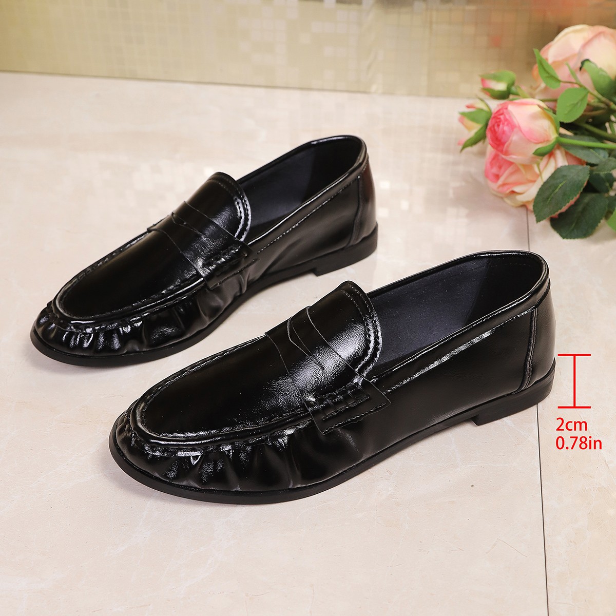 รองเท้าแตะขนฟูสีดำลายจุดหวานๆ  - Women'S Shoes Clogs บทวิจารณ์และราคา