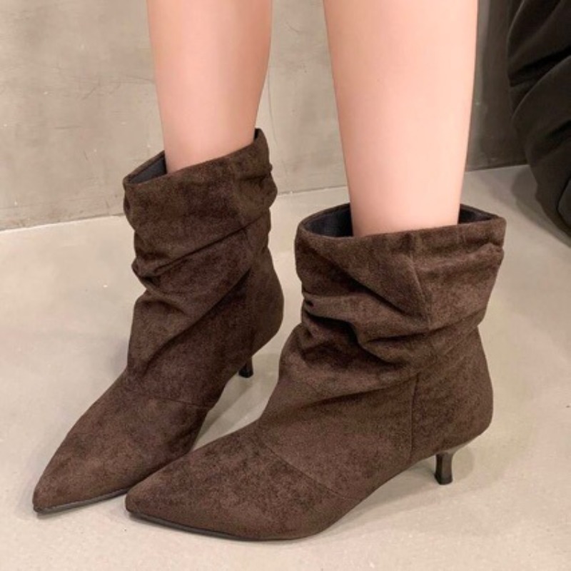 รองเท้าบูทข้อเท้าดีไซน์หรูหราส - Women'S Shoes Chelsea บทวิจารณ์และราคา