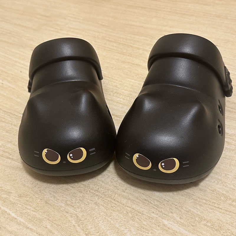 รองเท้าแตะแมวดำดีไซน์ใหม่สำหรั - Women'S Shoes Clogs บทวิจารณ์และราคา