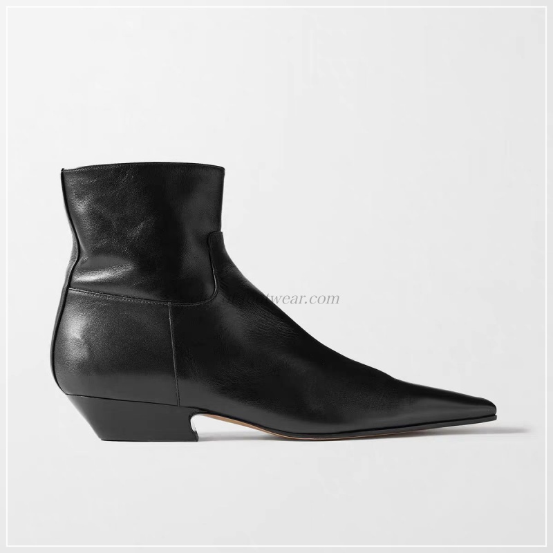 รองเท้าบูทหุ้มข้อหนังกลับส้นเต - Women'S Shoes Big Feet บทวิจารณ์และราคา