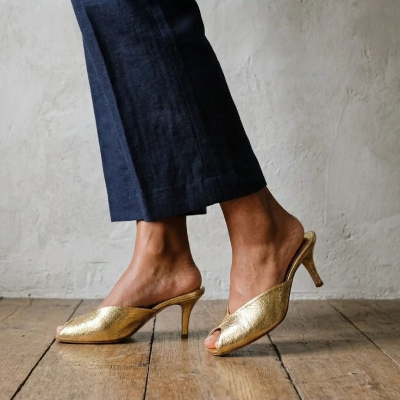 รองเท้าส้นสูงผู้หญิง ดีไซน์หรู - Women'S Shoes Peep Toe บทวิจารณ์และราคา