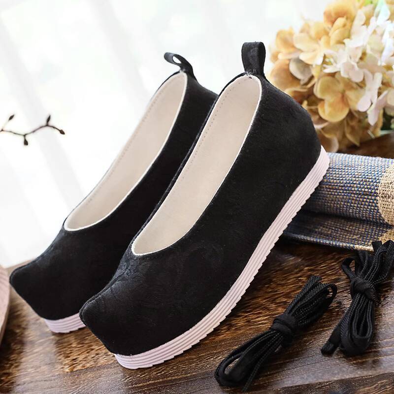 รองเท้าฮันฝูสีพื้นสไตล์โบราณ เ - Women Shoes Japan บทวิจารณ์และราคา
