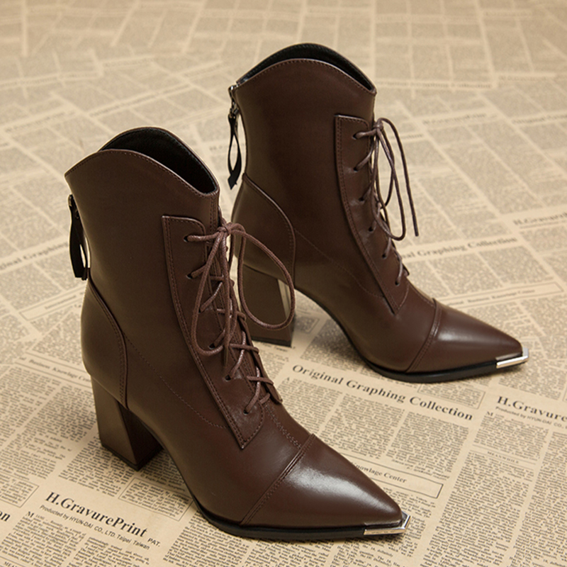 รองเท้าบูทข้อเท้าผู้หญิง แฟชั่ - Women'S Shoes Chelsea บทวิจารณ์และราคา