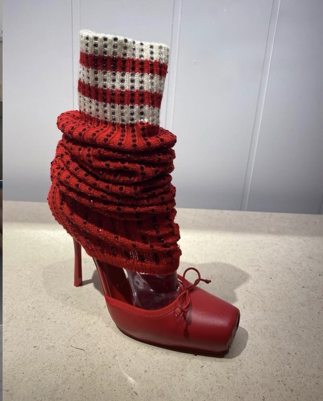 รองเท้าส้นสูงแบบสวมทรงสี่เหลี่ - High Knee Heel Boots บทวิจารณ์และราคา